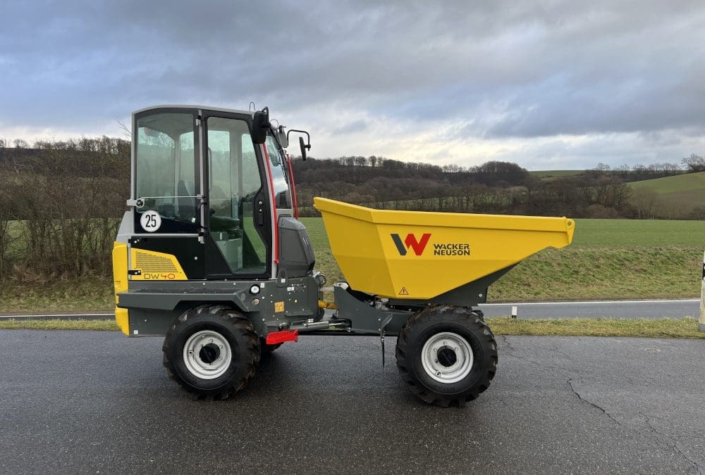 Wacker Neuson DW40 Dreiseitenkipper Kabine