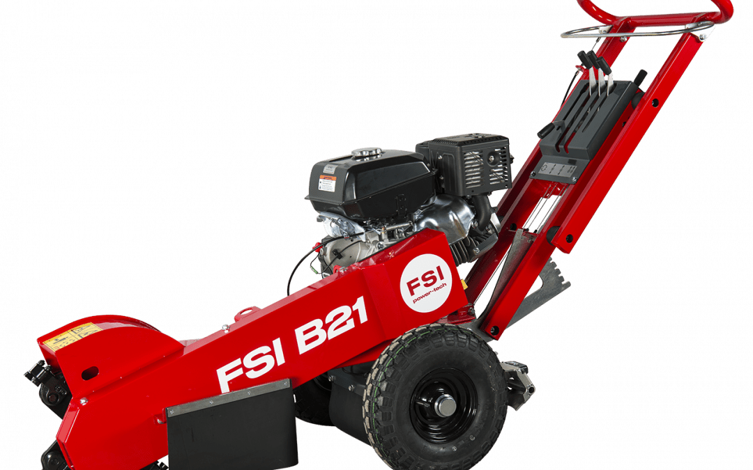 FSI Power Tech B21 Baumstumpffräse – Kraftvolle Entfernung von Baumstümpfen