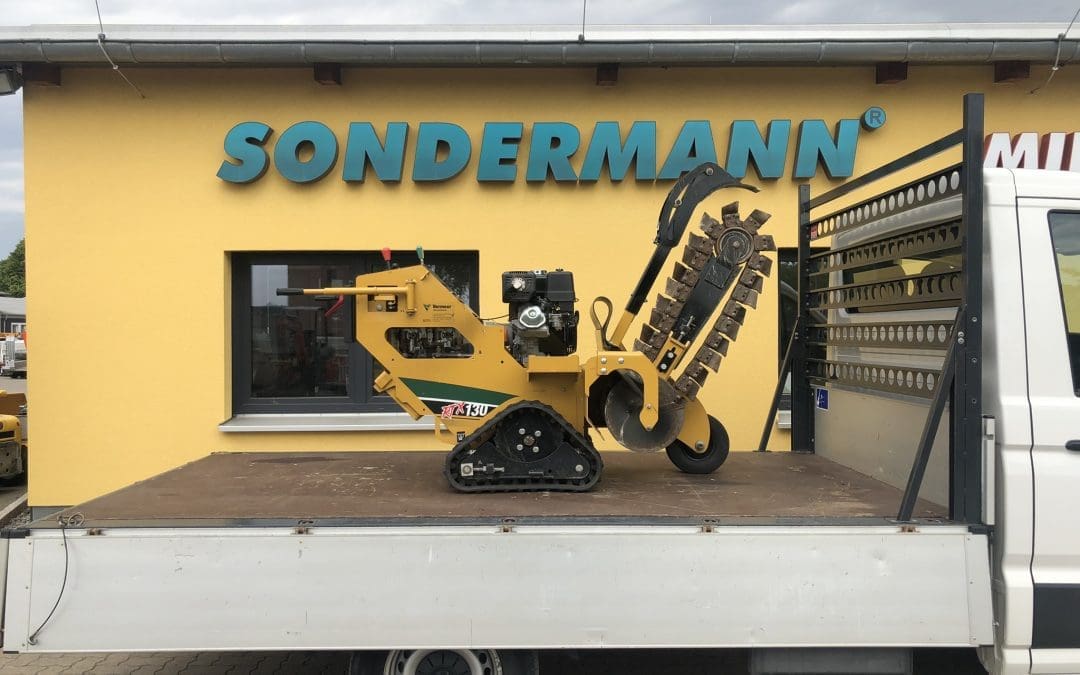 Grabenfräse Vermeer RTX130 – Kompakt, kraftvoll und vielseitig