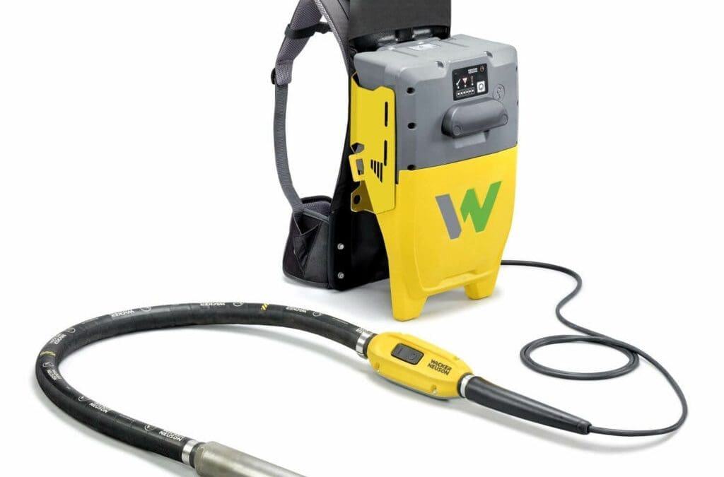 Wacker Akku-Innenvibrator IEe 58 – Kabelloser Innenrüttler für flexible Betonverdichtung