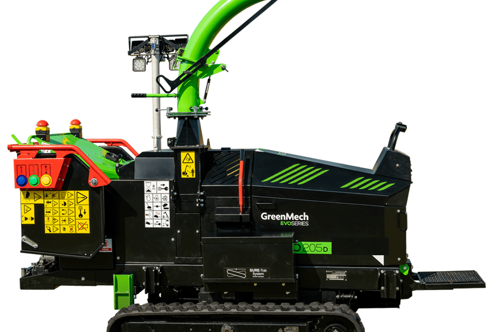 EVO 205 DT Kettenhäcksler – Höchste Leistung auf schwierigem Terrain