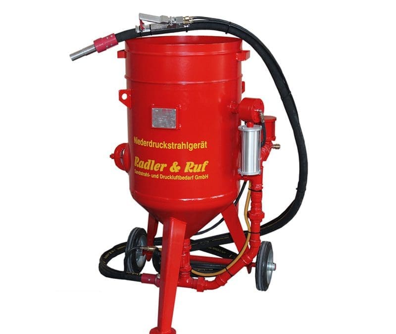 Radler & Ruf Niederdruckstrahlgerät 100 Liter, Sandstrahlgerät